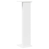 Plant Stand 2 pcs White 25 x 25.5 x 100.5 cm Engineered Wood - Low Angle