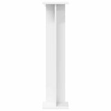 Plant Stand 2 pcs White 25 x 25.5 x 100.5 cm Engineered Wood - Rear View