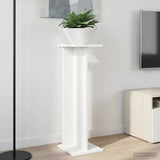 Plant Stand 2 pcs White 25 x 25.5 x 80.5 cm Engineered Wood