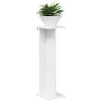 Plant Stand 2 pcs White 25 x 25.5 x 80.5 cm Engineered Wood