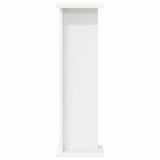 Plant Stand 2 pcs White 25 x 25.5 x 80.5 cm Engineered Wood - Close-Up Angle