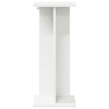 Plant Stand 2 pcs White 25 x 25.5 x 60.5 cm Engineered Wood