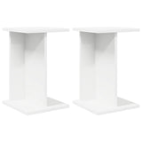 Plant Stand 2 pcs White 25 x 25.5 x 40.5 cm Engineered Wood