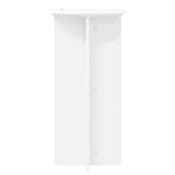 Plant Stand 2 pcs White Ø40 x 80 cm Engineered Wood