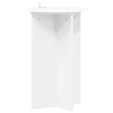 Plant Stand 2 pcs White Ø40 x 60 cm Engineered Wood - 45-Degree Angle