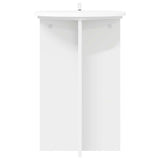 Plant Stand 2 pcs White Ø40 x 60 cm Engineered Wood