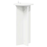 Plant Stand 2 pcs White Ø29.5 x 60 cm Engineered Wood