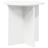 Plant Stand 2 pcs White Ø40 x 40 cm Engineered Wood - 45-Degree Angle