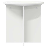 Plant Stand 2 pcs White Ø40 x 40 cm Engineered Wood