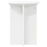 Plant Stand 2 pcs White Ø29.5 x 40 cm Engineered Wood