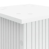 Plant Stand 2 pcs White 30.5 x 30 x 100.5 cm Engineered Wood