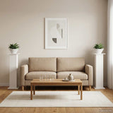 Plant Stand 2 pcs White 30.5 x 30 x 100.5 cm Engineered Wood - Top-Down View