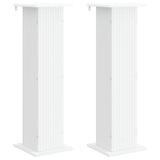 Plant Stand 2 pcs White 30.5 x 30 x 100.5 cm Engineered Wood