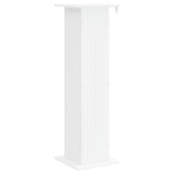 Plant Stand 2 pcs White 30.5 x 30 x 100.5 cm Engineered Wood - Low Angle