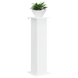 Plant Stand 2 pcs White 30.5 x 30 x 100.5 cm Engineered Wood - Side View