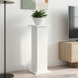 Plant Stand 2 pcs White 30.5 x 30 x 80.5 cm Engineered Wood - Top-Down View
