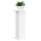 Plant Stand 2 pcs White 30.5 x 30 x 80.5 cm Engineered Wood - Side View