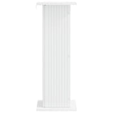 Plant Stand 2 pcs White 30.5 x 30 x 80.5 cm Engineered Wood - Close-Up Angle