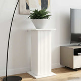 Plant Stand 2 pcs White 30.5 x 30 x 60.5 cm Engineered Wood - Top-Down View