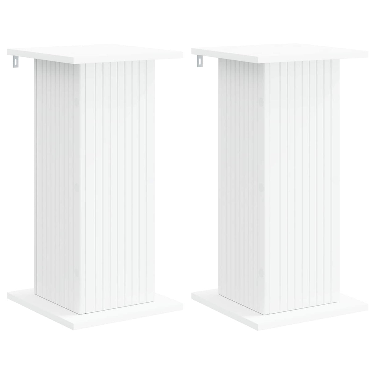 Plant Stand 2 pcs White 30.5 x 30 x 60.5 cm Engineered Wood