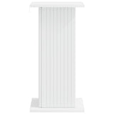 Plant Stand 2 pcs White 30.5 x 30 x 60.5 cm Engineered Wood - Close-Up Angle