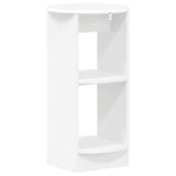 Side Cabinet White Engineered Wood