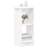 Side Cabinet White Engineered Wood