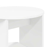 Side Cabinet White 40 x 40 x 100 cm Engineered Wood