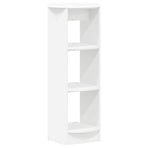 Side Cabinet White 40 x 40 x 100 cm Engineered Wood