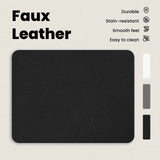 Bed Frame with Headboard Black 90 x 190 cm Faux Leather