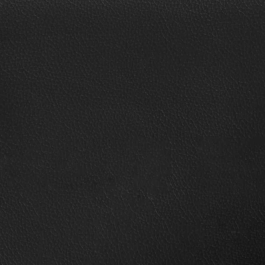 Bed Frame with Headboard Black 180 x 200 cm Faux Leather