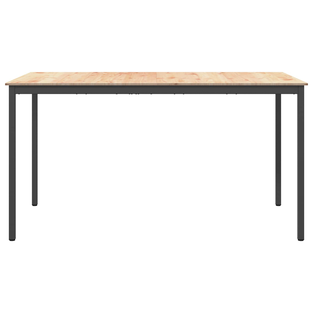 Bar Table Natural 200 x 100 x 105 cm Solid Pine Wood