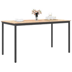 Bar Table 200 x 100 x 105 cm Solid Pine Wood Natural