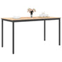 Bar Table 200 x 100 x 105 cm Solid Pine Wood Natural