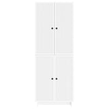 Cabinet Set 2 pcs White 66 x 34.5 x 90 cm Engineered Wood