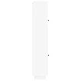 Cabinet Set 2 pcs White 66 x 34.5 x 90 cm Engineered Wood - Rear View