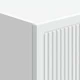 Cabinet Set 2 pcs White 34.5 x 33 x 90 cm Engineered Wood