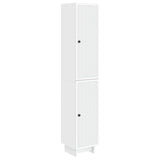 Cabinet Set 2 pcs White 34.5 x 33 x 90 cm Engineered Wood