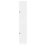 Cabinet Set 2 pcs White 34.5 x 33 x 90 cm Engineered Wood - 45-Degree Angle