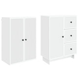 Cabinet Set 2 pcs 66 x 34.5 x 90 cm Engineered Wood