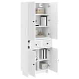 Cabinet Set 2 pcs White 66 x 34.5 x 90 cm Engineered Wood