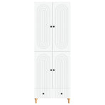 Cabinet Set 2 pcs Engineered Wood