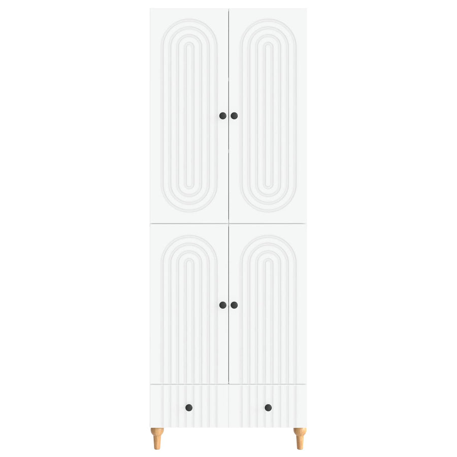 Cabinet Set 2 pcs Engineered Wood
