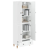 Cabinet Set 2 pcs 66 x 34.5 x 95 cm Engineered Wood - Side View