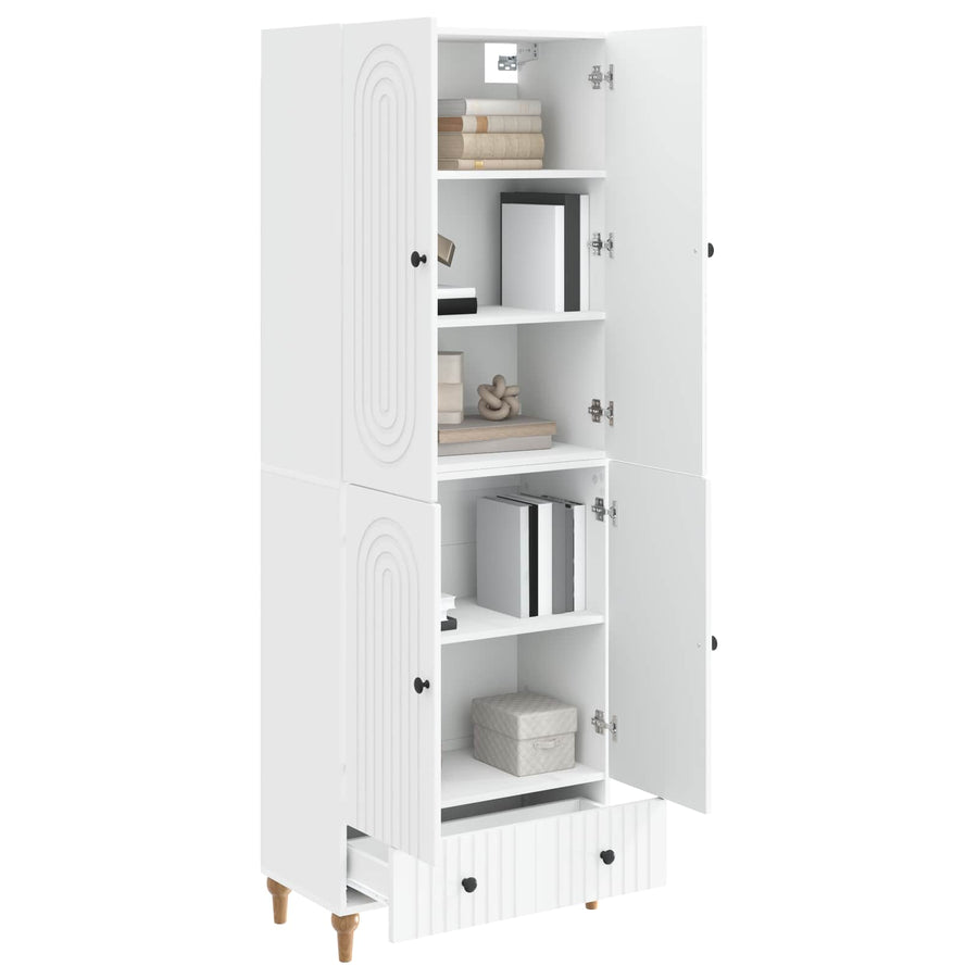 Cabinet Set 2 pcs Engineered Wood