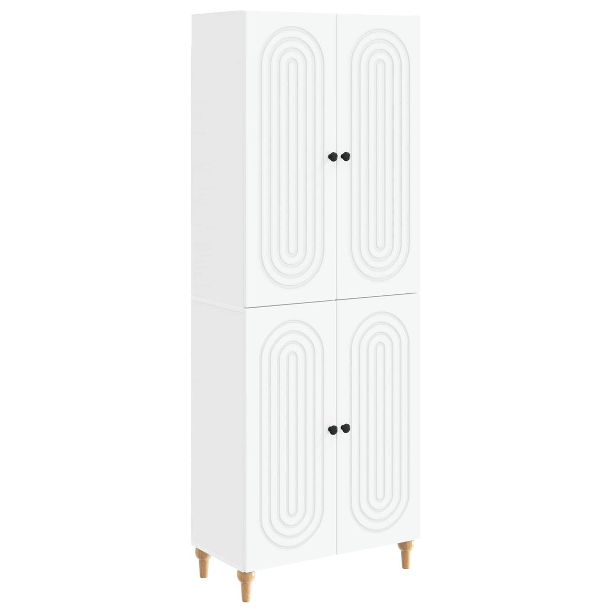 Cabinet Set 2 pcs 66 x 34.5 x 90 cm Engineered Wood