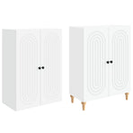 Cabinet Set 2 pcs Engineered Wood