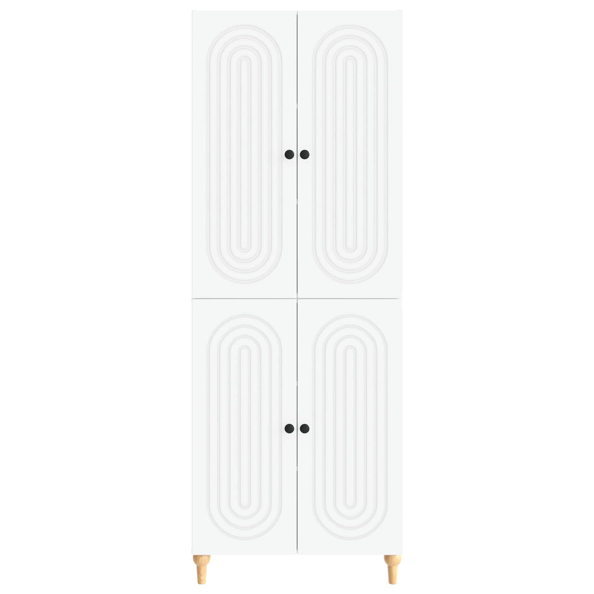 Cabinet Set 2 pcs 66 x 34.5 x 90 cm Engineered Wood