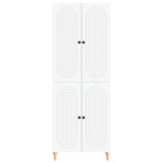 Cabinet Set 2 pcs Engineered Wood