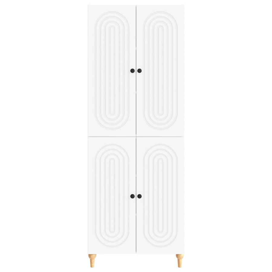 Cabinet Set 2 pcs Engineered Wood